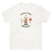 Peace Love Bunnies Unisex Classic Tee