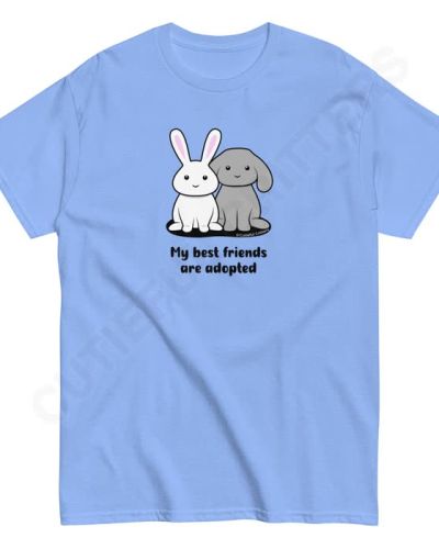 My Best Friends Are Adopted Unisex Classic Tee