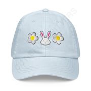 Flower Bunneh Pastel Baseball Hat