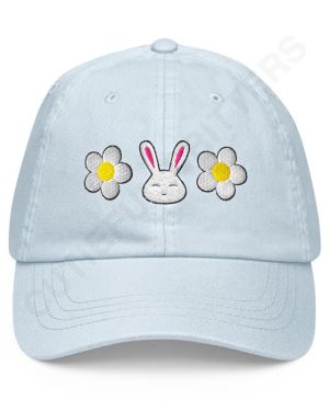 Flower Bunneh Pastel Baseball Hat