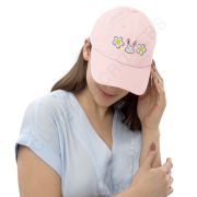 Flower Bunneh Pastel Baseball Hat
