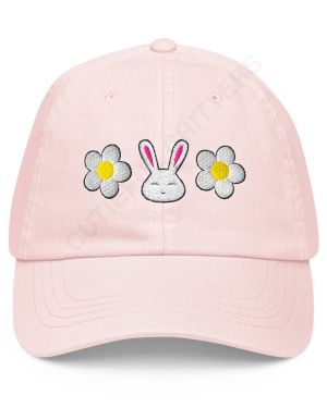 Flower Bunneh Pastel Baseball Hat