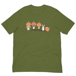 Fall Pumpkins Unisex t-shirt
